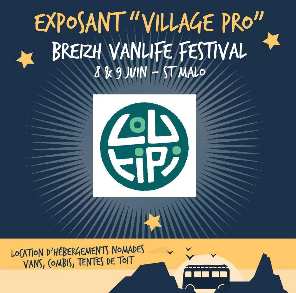 Affiche Breizh Vanlife festival 2024