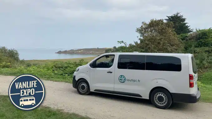yao, Van 100% électrique à la location chez Loutipi